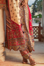 Adaa Off-White A-Line Long Kurta Set