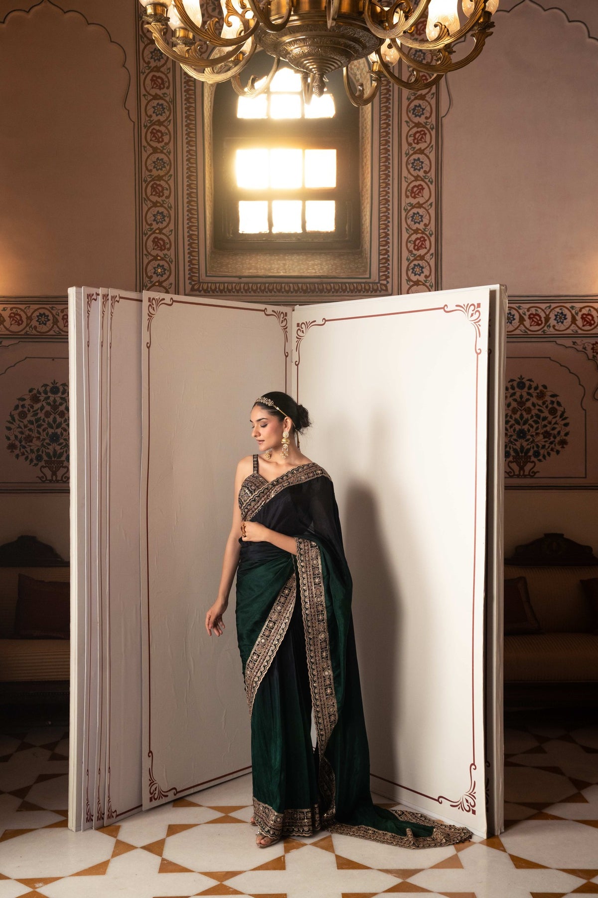Dilruba Bemberg Silk Saree