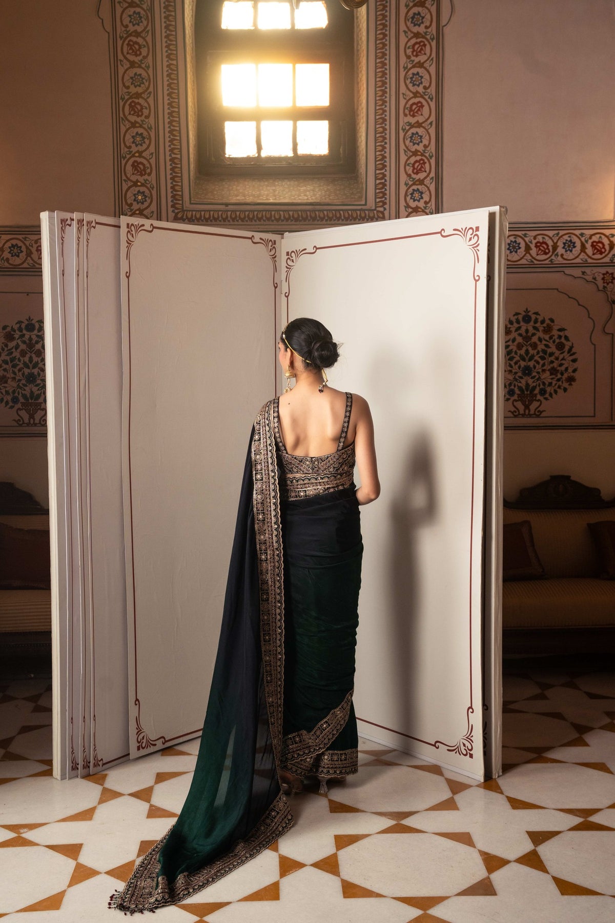 Dilruba Bemberg Silk Saree