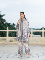 Gulnaar Off-White Kaftan Set