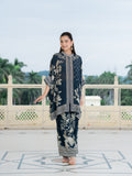Gulnaar Black Kaftan Set