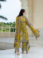 Nargis Mustard A-Line Kurta Set