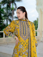 Meher Mustard Short Kurta with Pants