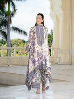 Nargis Off-White A-Line Kurta Set
