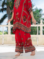 Khwaab Red Kaftan Set